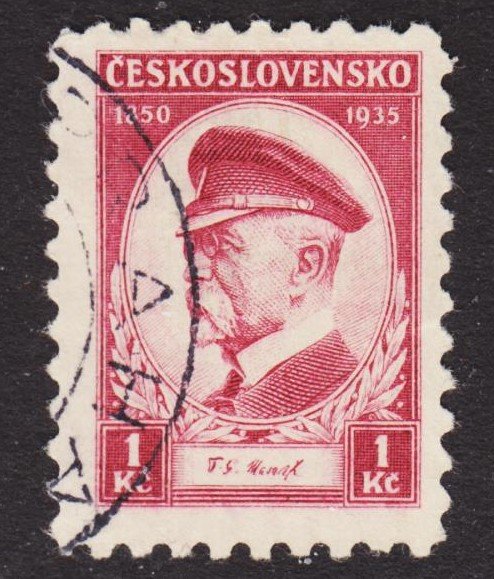 Czechoslovakia Scott 203 F to VF used.