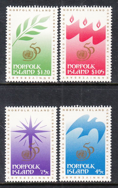 Norfolk Island 592-595 MNH VF