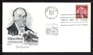 US McDowell 1959 Artmaster U/A FDC BIN