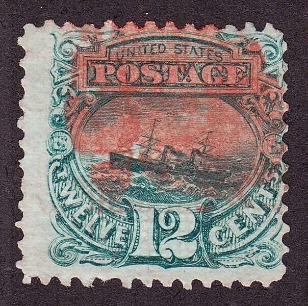 US 117 12c S.S. Adriatic Used Fine w/ Red Cancel SCV $275 (002)