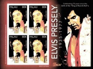 Palau 2005 - Elvis Presley Music - Sheet of 4 Stamps - Scott #828 - MNH