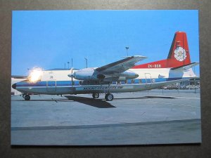 10106 Aviation Postcard MOUNT COOK Airlines FOKKER F27-