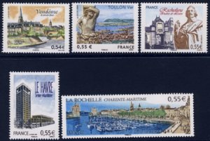 Scott #3405-9 Tourism MNH