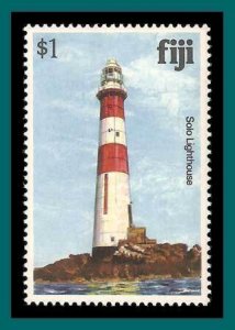 Fiji 1980 Solo Rock Lighthouse, $1 MNH  #423,SG594A