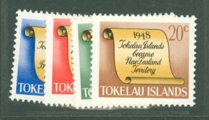 Tokelau  #16-19  Single (Complete Set)