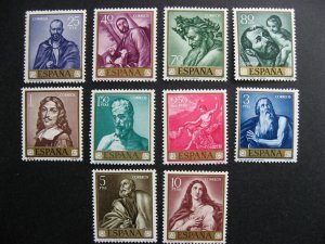 Spain Sc 1159-68 MNH, check it out!