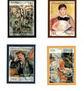 Nevis - 2004 -  300th Anniversary  Hermitage Museum - Set of Four   - MNH