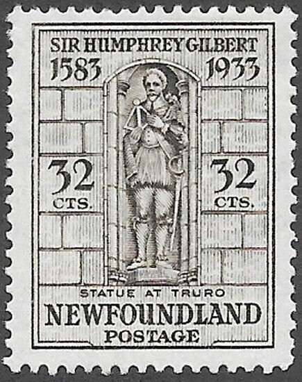 Newfoundland Scott Number 225 VF HR