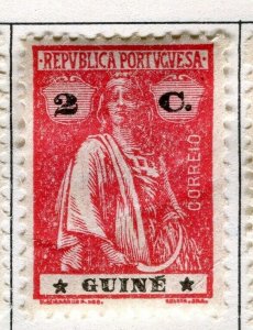 PORTUGUESE GUINEA;    1914 early Ceres type issue Mint hinged 2c. value