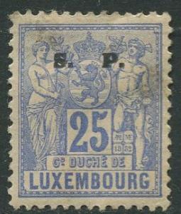 Luxembourg - Scott O59 - S.P.Overprint - 1882 - Mint- Single 25 Stamp