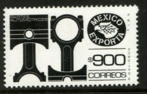 MEXICO Exporta 1500, $900P Pistons Fluor Paper 8. MINT, NH. VF.
