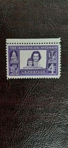 US Scott # 1152; 4c The American Woman; MNH, og, from 1960; VF centering