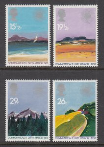 Great Britain 1015-1018 MNH VF