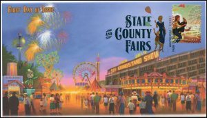 19-175, 2019, State & County Fairs, Digital Color Postmark, FDC,