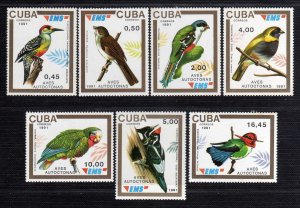 1991 - Cuba - Scott n 3328 / 3334 - MNH - CU- 32 - 01