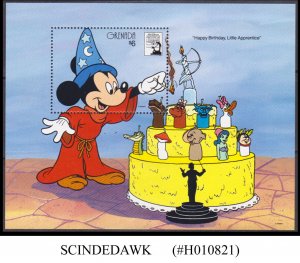 GRENADA - 1991 50th ANNIV. OF DISNEY FILM FESTIVAL FANTASIA - MIN/SHT MNH