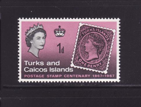 Turks and Caicos Islands 172 MNH Stamps on Stamps (A)