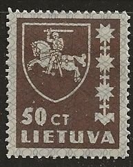 Lithuania ^ Scott # 304 - MH