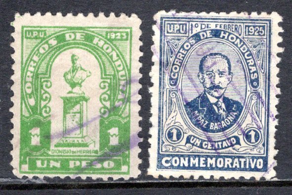 Honduras  #17-218  Used    VF   CV $4.75   ...  2720240