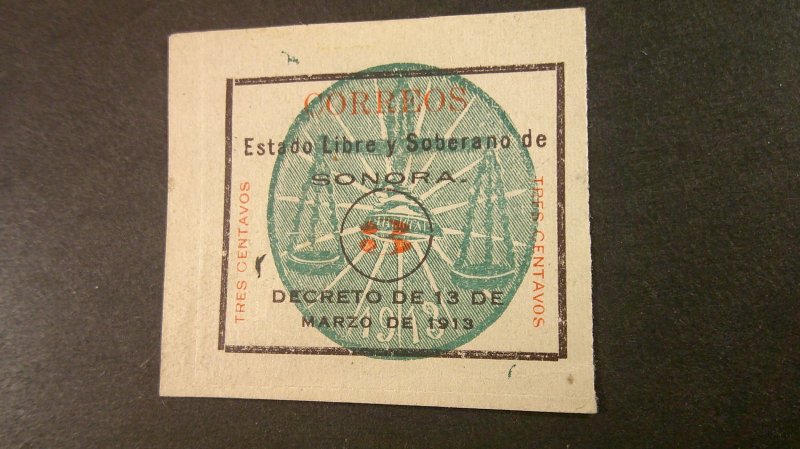 Mexico 1913 Classic Scott# 337 Unused/No Gum Issue XF