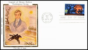 OAS-CNY 6028 FDC COLORANO SILK SCOTT 1548 – 1974 10c The Legend of Sleepy Hollow