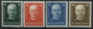 Germany 1927 Semi-Postal set mint o.g. hinged