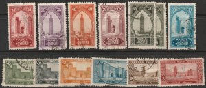French Morocco 93-96,99-102,105,111-113 U from set