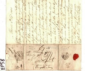 ESTONIA Cover 1800 Reval Tallinn Scarce London *Foreign Office* CDS EP58