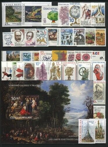 CESKA MNH Complete Year sets 2008