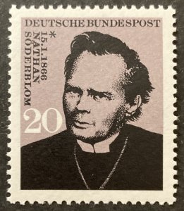 Germany 1966 #959, Nathan Soderblom, MNH.