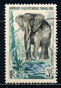 French Equatorial Africa #197 Single Used