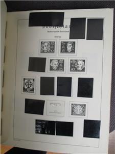 ~1965 Start 1945 Germany Lighthouse Stamp Album (No Stamps) - Read Desc (AX20)