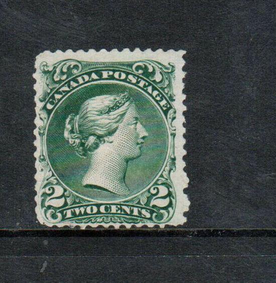 Canada #24iii Mint Unused (No Gum) Tiniest Tear In Left Margin **With Cert.**