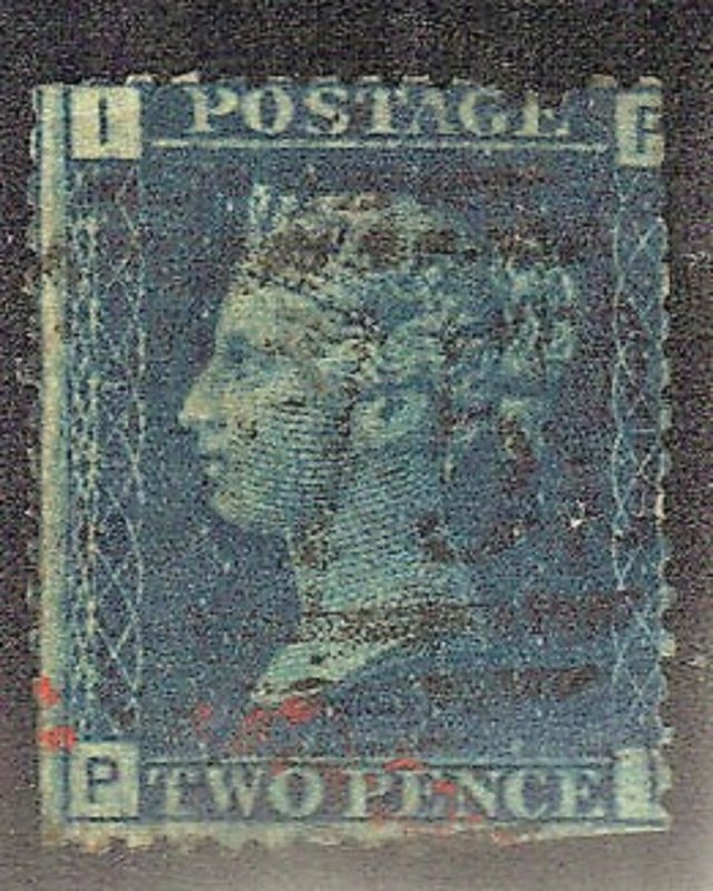 GREAT BRITAIN SCOTT #29 USED 2p 1858-69