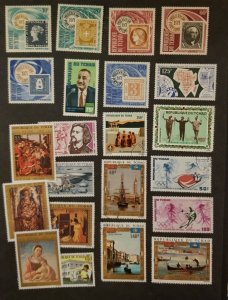 CHAD Air Post Airmail Used Unused MH Stamp Lot T7593