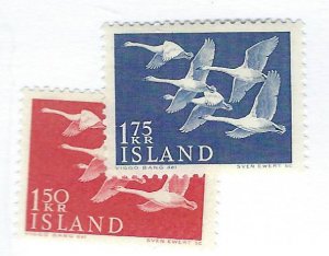 Iceland SC#298-299 Mint F-VF...A fascinating spot!