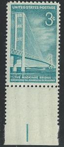 US #1109 3¢ Mackinac Bridge
