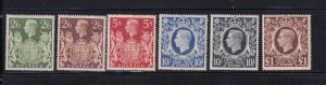 GB SG 476-478c VF-MNH KGV1 HIGH VALUES CAT VALUE £425 or $535