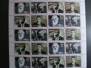 ​UNITED STATES-1996 SC # 3061-4 PIONEER OF COMMUNICATION STAMPS-MNH SHEET VF