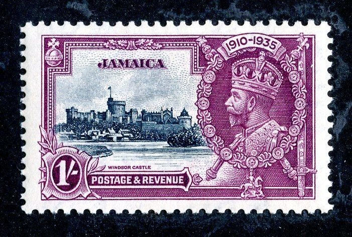 1935 Jamaica Sc.# 112 mlh* ( 811 BCXX )
