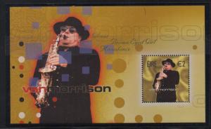 Ireland Sc 1441 2002  €2 Van Morrison stamp souvenir sheet mint NH