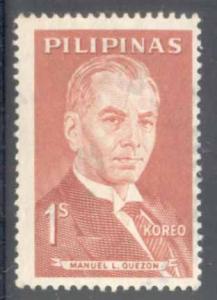 Philippines ~ #854 ~ Manuel L Quezon ~ Used