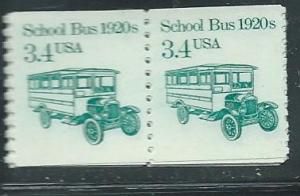US#2123a $0.3.4 Transportation pair  (MNH) CV$0.50