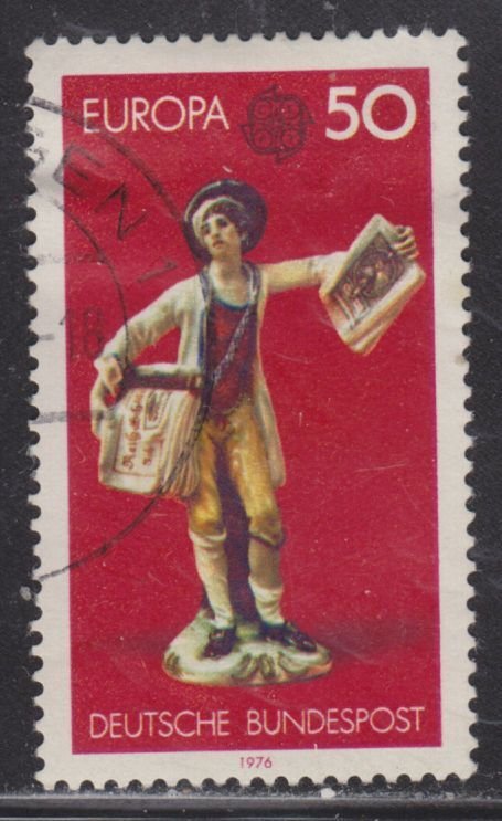 Germany 1212 Boy Selling Copperplate Prints 1976