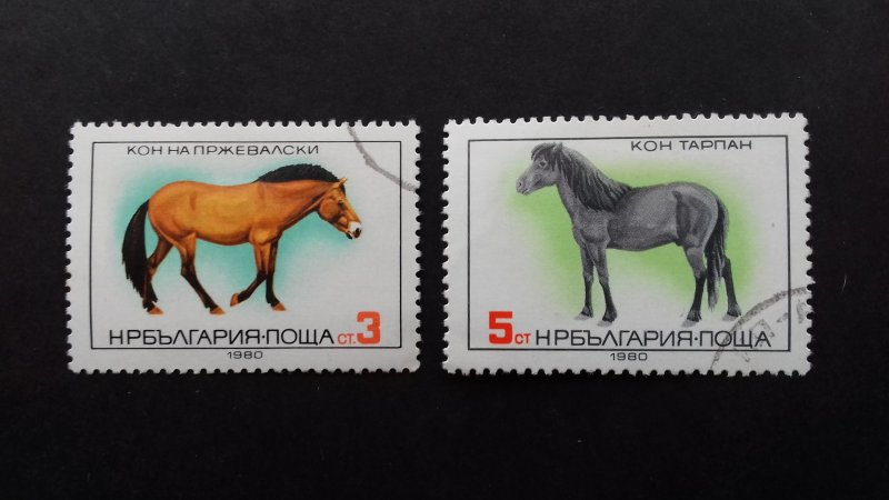 Bulgaria 1980 Horse Breeds Used