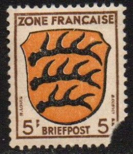 Germany French Occupation Sc #4N3 MNH