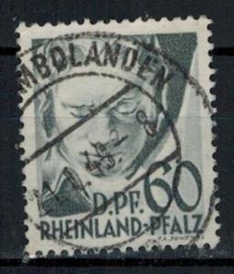 Germany - French Occupation - Rhine Palatinate - Scott 6N27