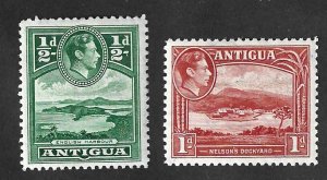 ANTIGUA Scott #84-85 Mint Short Set Stamps 2017 CV $2.80