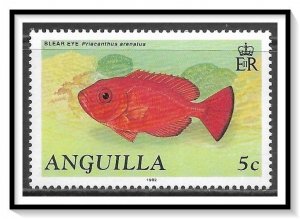 Anguilla #792a Fish MNH