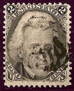 US Sc 73.  \Black Jack.\ Used.